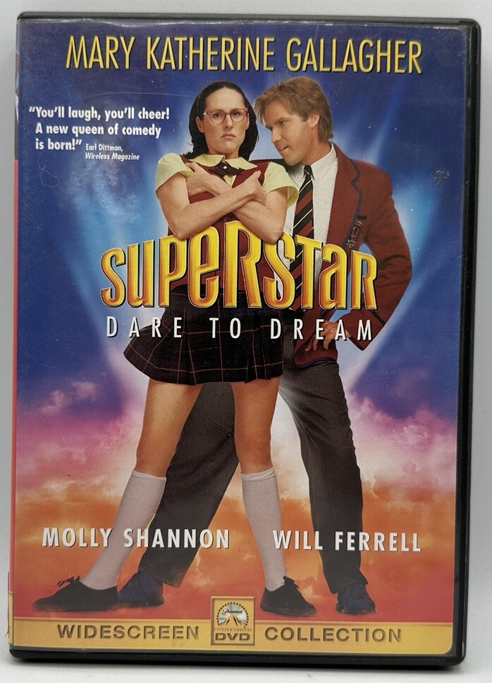 Superstar DVD Dare To Dream Molly Shannon Will Ferrell Free Shipping 2000