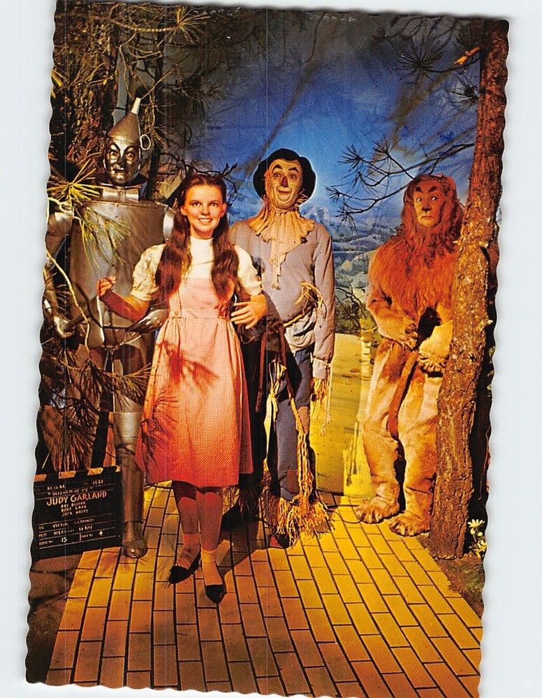 Postcard Wizard of Oz Movieland Wax Museum California USA