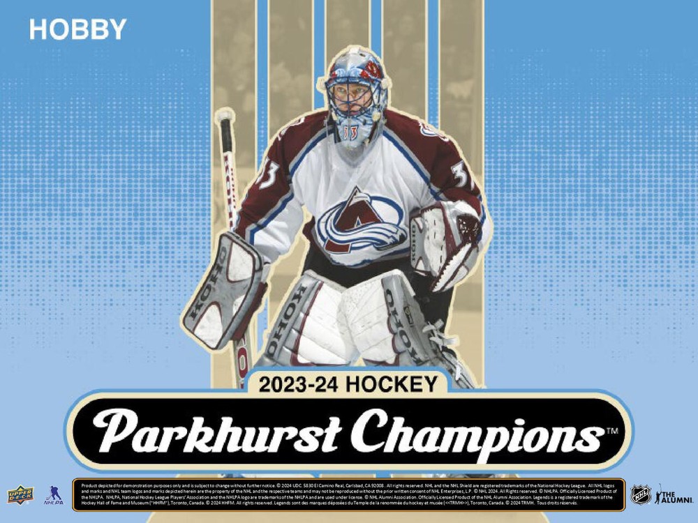 2023-24 Upper Deck Parkhurst Champions Hockey Hobby Case 12 Boxes