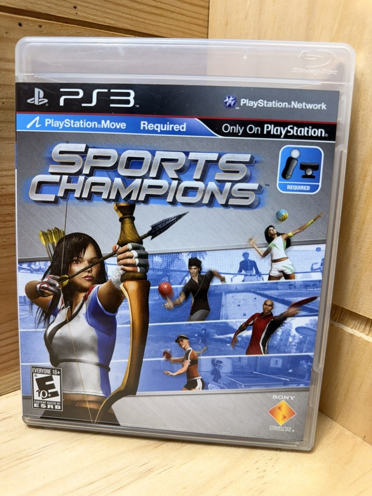 Sports Champions (PlayStation 3 PS3) Complete CIB Game Tested Clean
