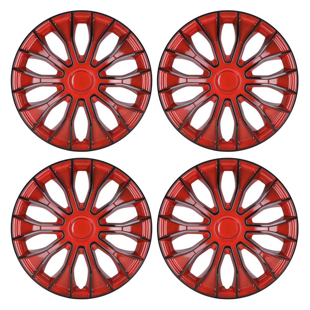 14-inch Snap-On Hubcaps Full Wheel Covers Set of 4 for R14 Tires and Steel Rims