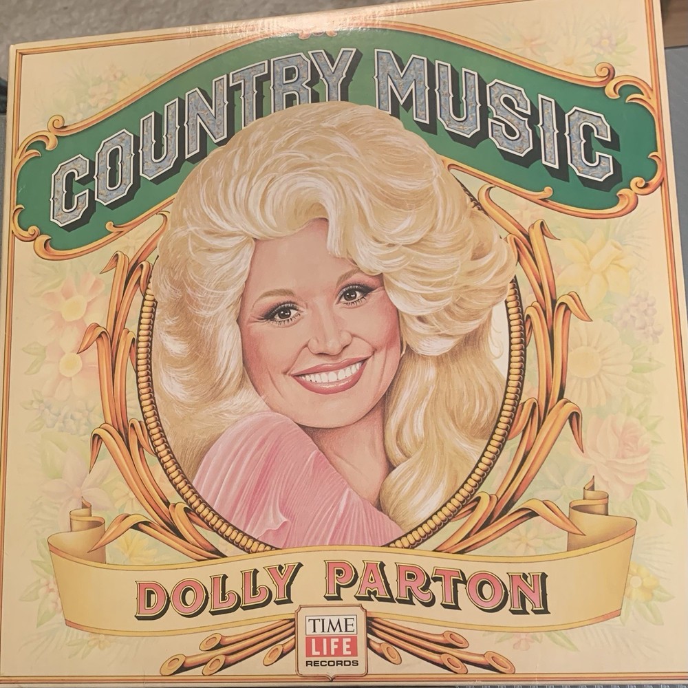 Dolly Parton Vinyl Record Time Life Music 1981 Country LP Jolene VG READ* TESTED