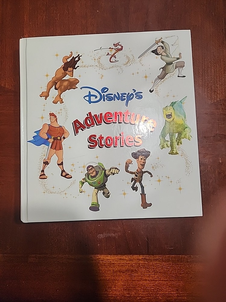 Disney's Adventure Stories FIRST ED 2001 Hardcover Book By Sarah E. Heller