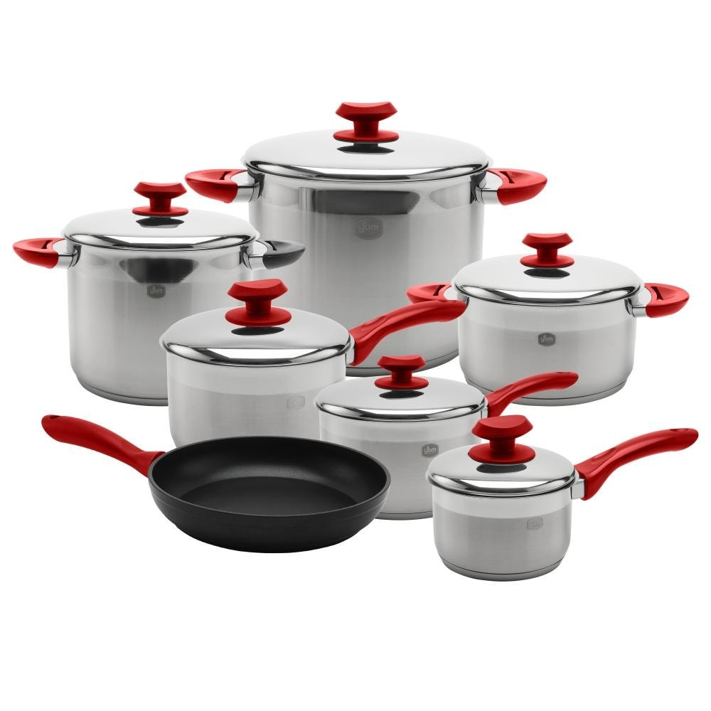 The Pioneer Woman Frontier Speckle 24-Piece Cookware Combo Set - Turquoise
