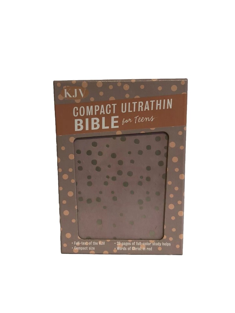 HCSB Compact UltraThin Bible for Teens Rose Gold by B&H Kids Editorial Staff