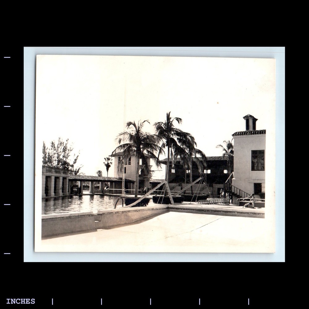 Old Vintage Photo VENETIAN POOL CORAL GABLES FLORIDA