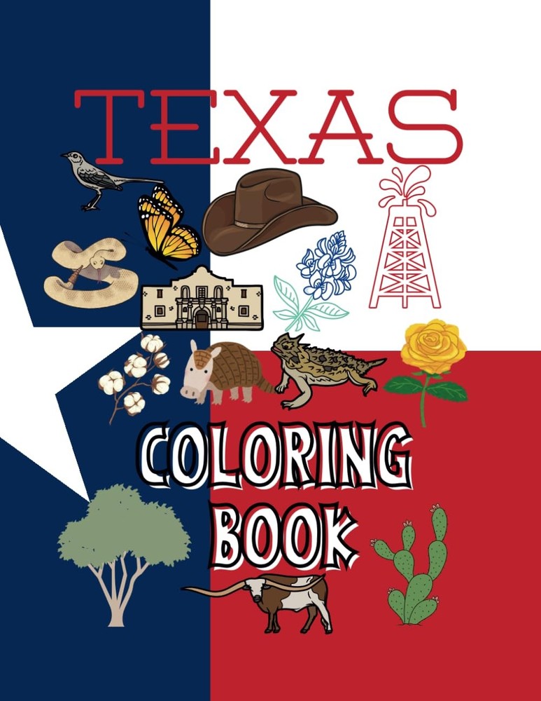 Texas Coloring Book