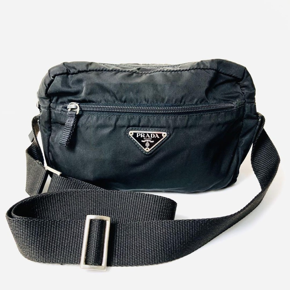 Prada Triangle Plate Camera Bag Body
