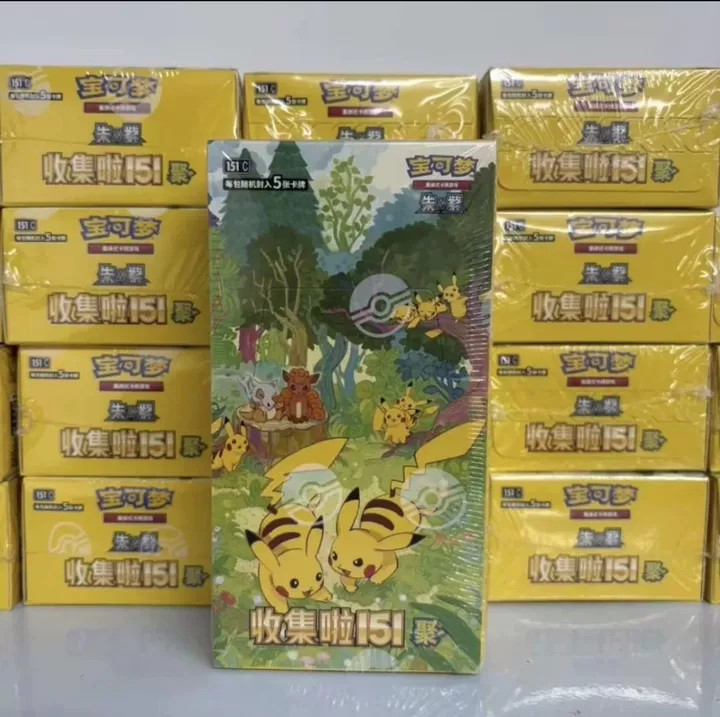 Pokémon TCG Chinese Collect 151C Gather Slim Booster Box Sealed Box