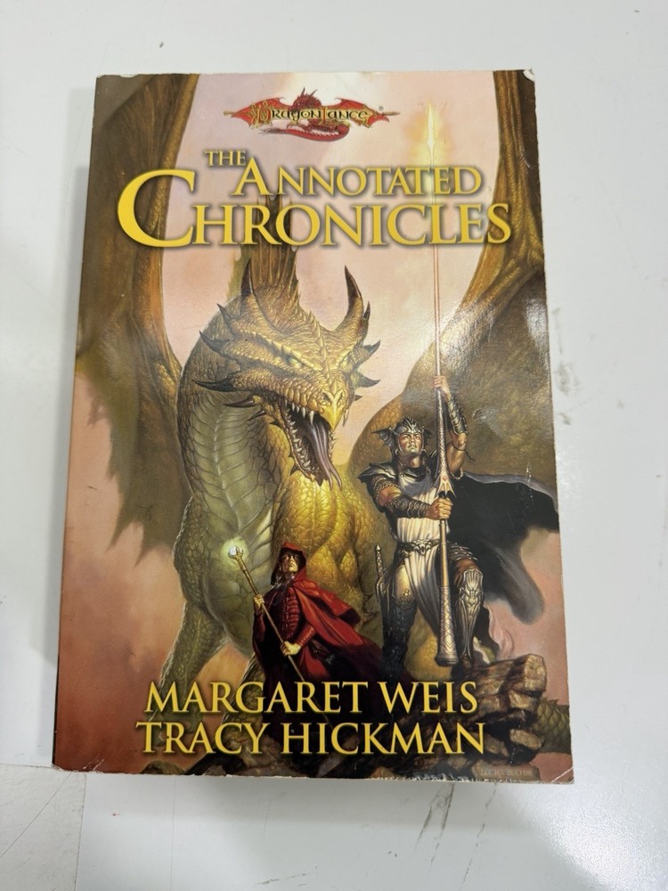 The Annotated Chronicles Dragonlance Margaret Weis Tracy Hickman Fantasy Magic