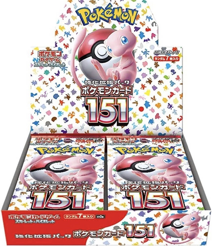 Pok é mon Card Scarlet&Violet Pok é mon Card 151 High Box SV2a Sealed Japanese--