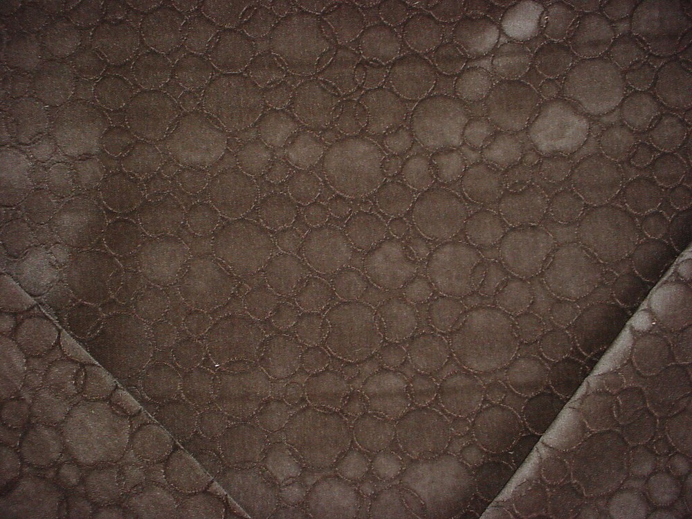 Brunschwig & Fils Espresso Mohair Velvet Upholstery Fabric 14-3/8 Yard