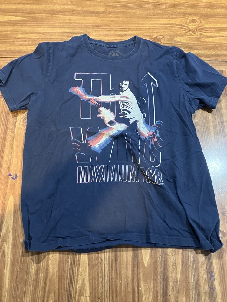 Lucky Brand The Who Punk Rock Band Lucky Brand Navy Blue T-Shirt Men’s Size L
