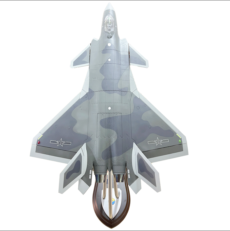 1:18 120CM China J-20 Stealth Fighter Aeroplane Diecast Military Aircraft Model