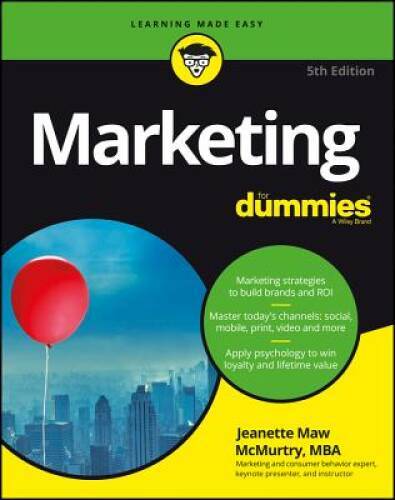 Marketing For Dummies - Paperback By McMurtry, Jeanette - GOOD