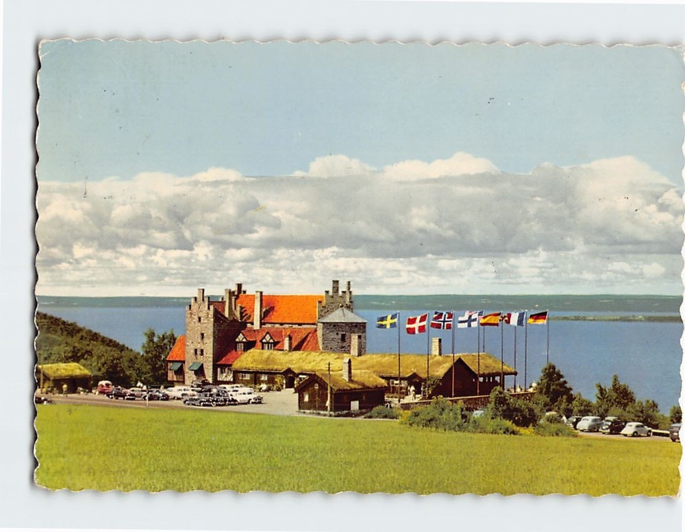 Postcard Gyllene Uttern Gränna Sweden