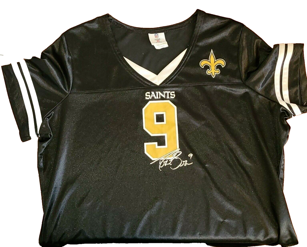 Drew Brees New Orleans Saints #9 Womens 3XL NFL Jersey