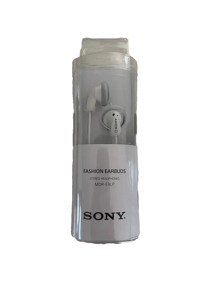 Sony MDR E9lp Fashion Earbuds Stereo Headphones White