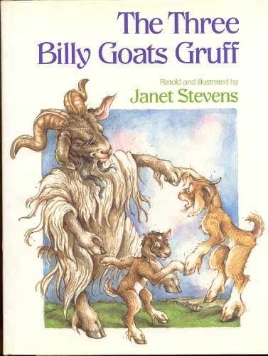 The Three Billy Goats Gruff - Hardcover, by Stevens Janet - Acceptable j