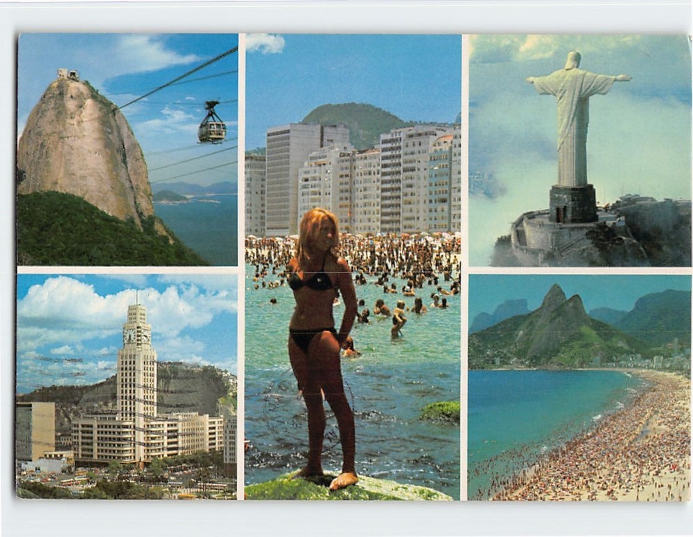 Postcard Scenes & Views Rio de Janeiro Brazil