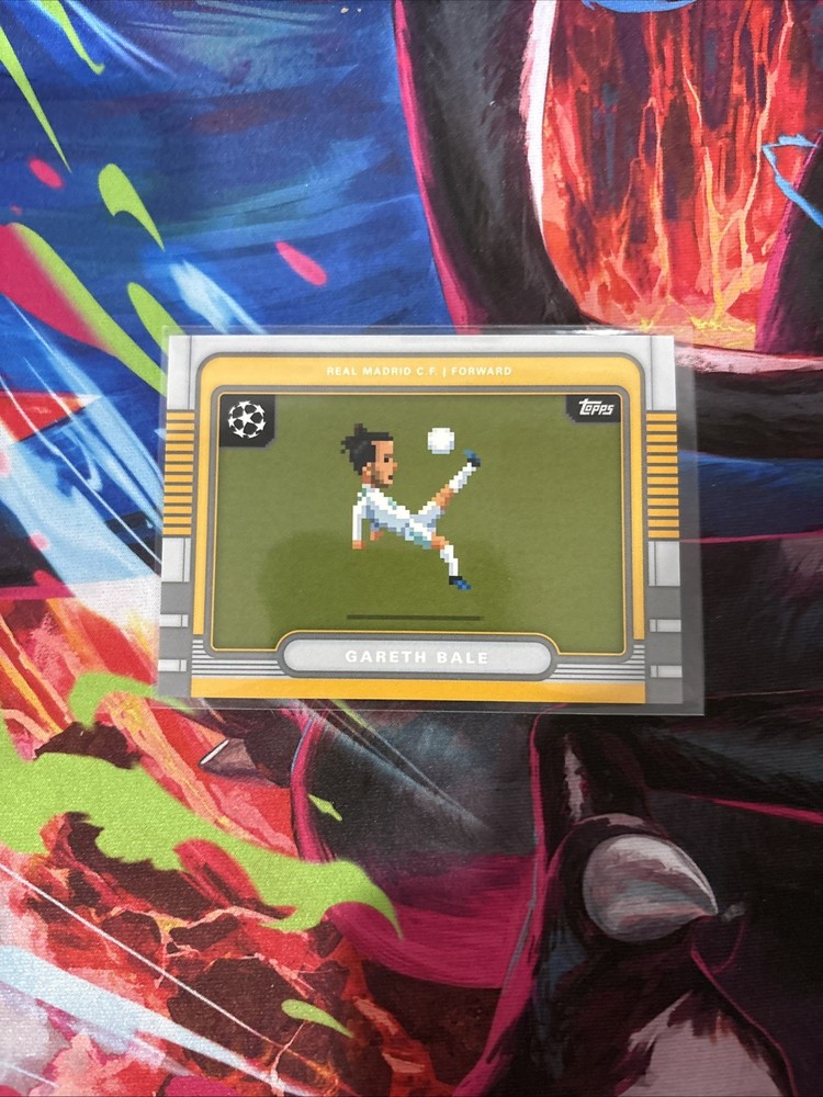 Gareth Bale 2025-26 Topps UCC Flagship #8B-2 - 8-Bit - Real Madrid