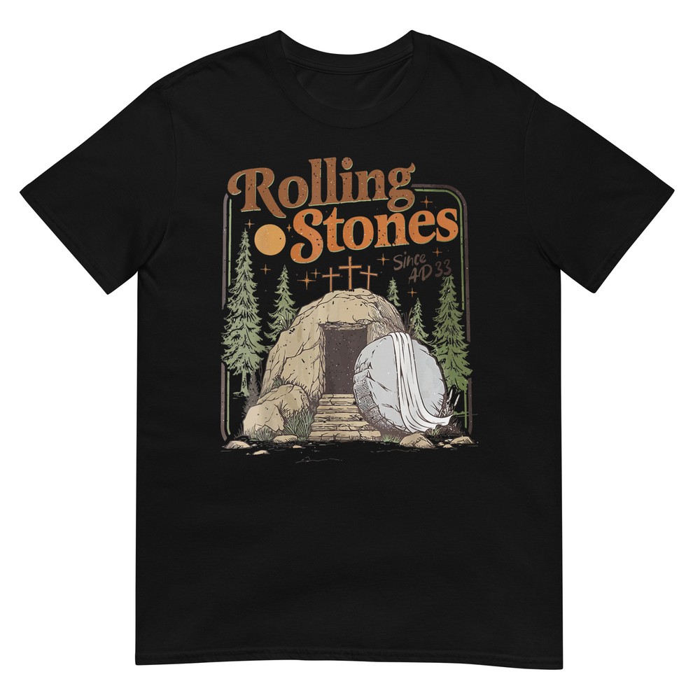 Resurrected He Lives Easter Christian Retro T-Shirt
