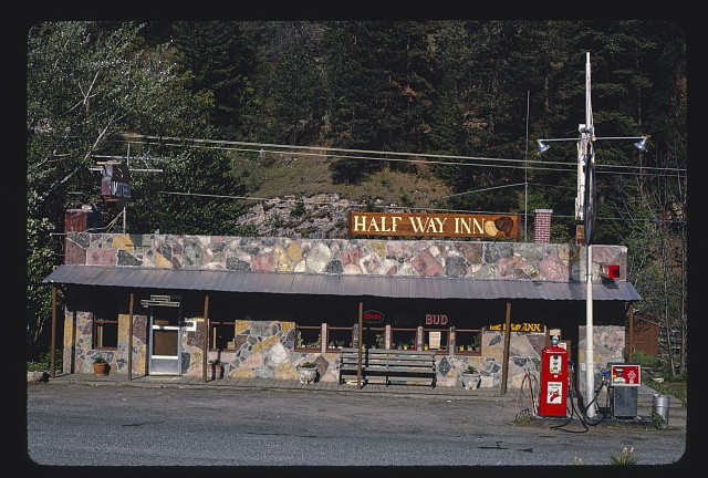Photo:New Meadows Idaho Half Way Inn 1980 Route 95 Roadside Bar Restaurant