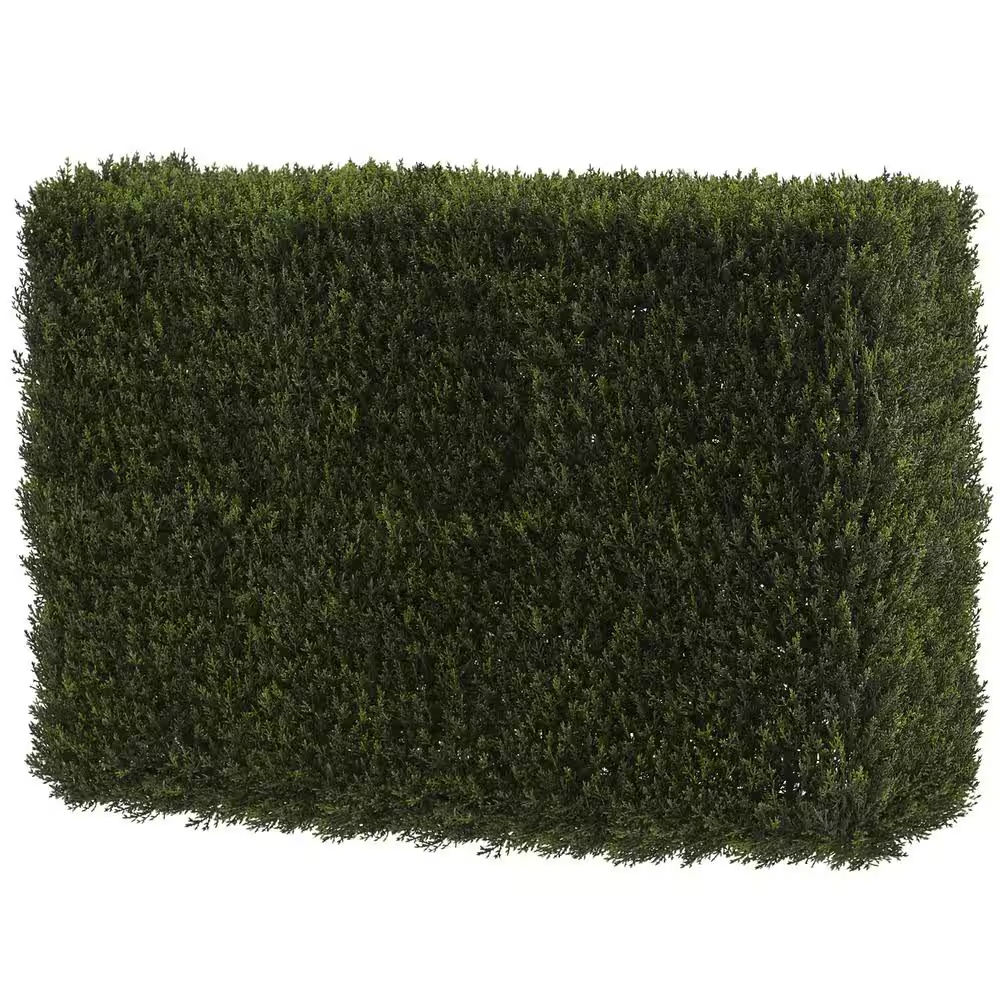 Indoor/Outdoor Artificial Decorative Cedar Hedge