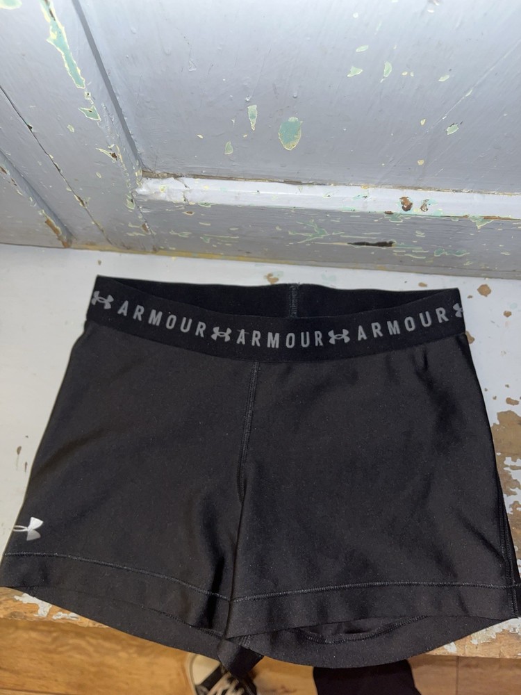 Women’s Under Armour Compression Activewear Shorts Size Medium, Black