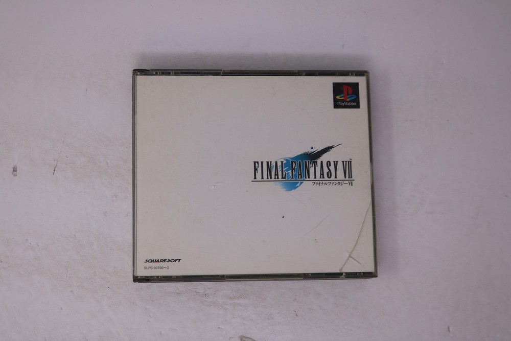 Final Fantasy VII (7) PlayStation PS1 Japanese Import SLPS 00700 JPN