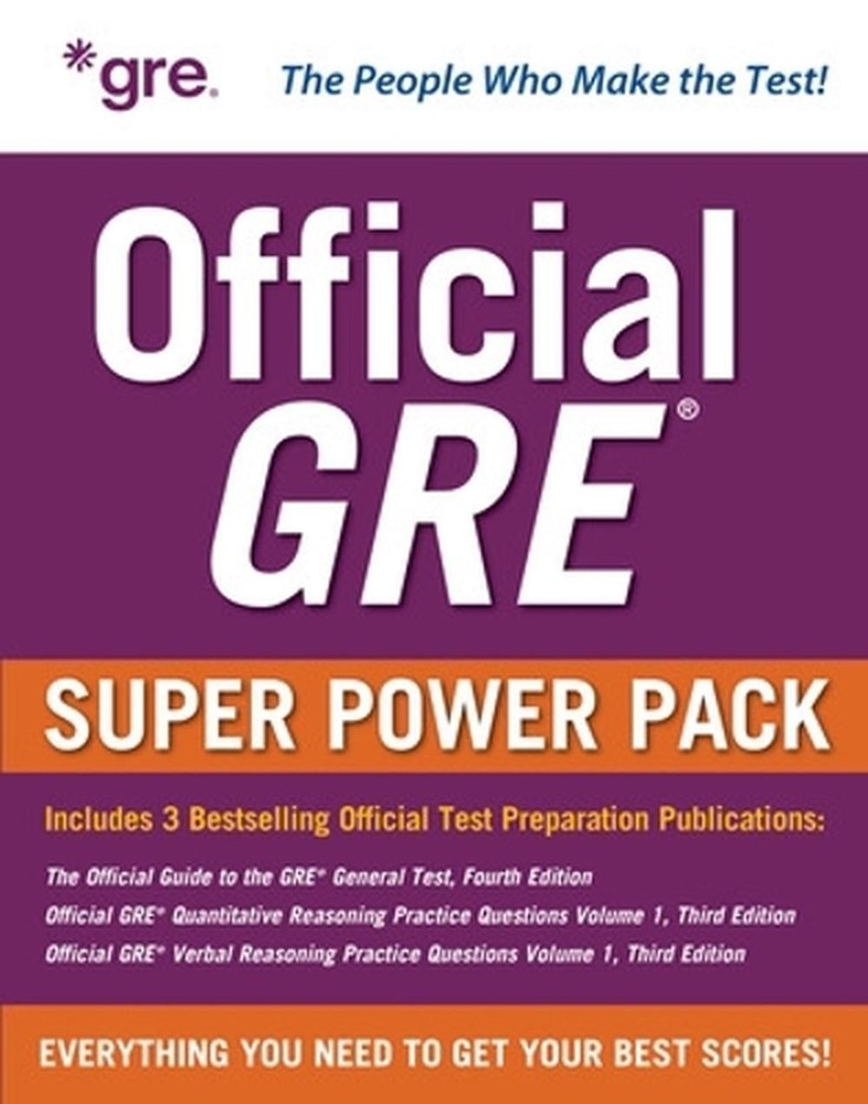 Official GRE Super Power Pack, Third Edition by Educational Testing Service