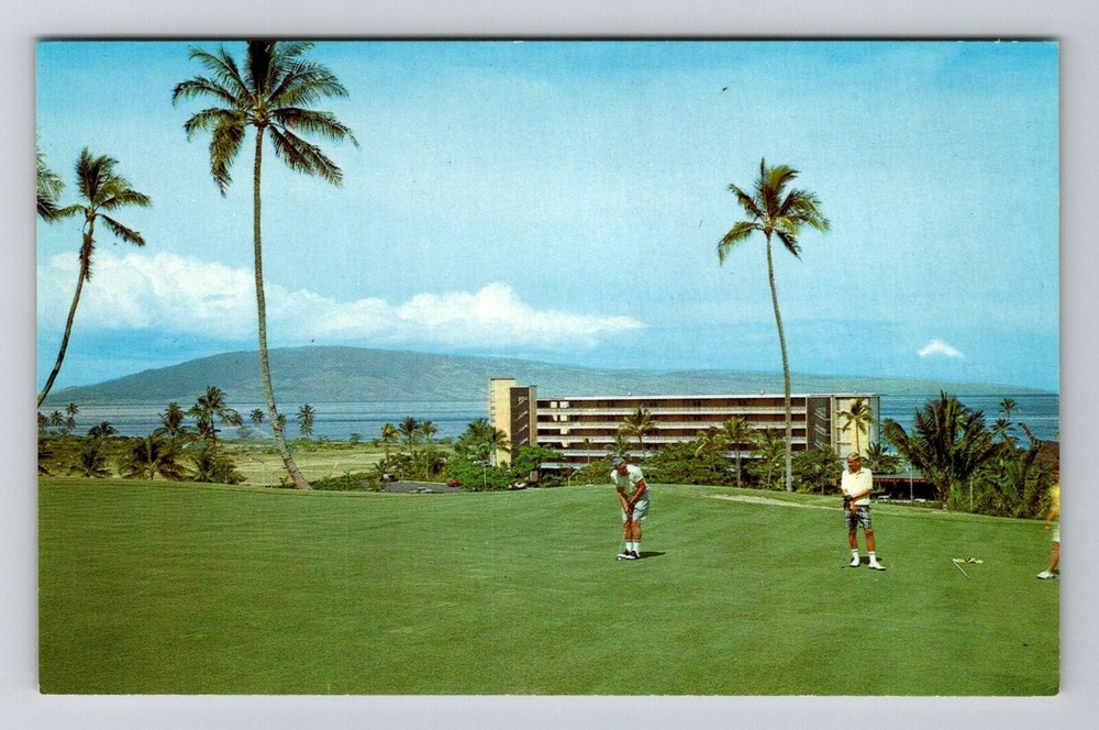 Maui HI-Hawaii, Kaanapali Beach Hotel, Advertising, Vintage Postcard