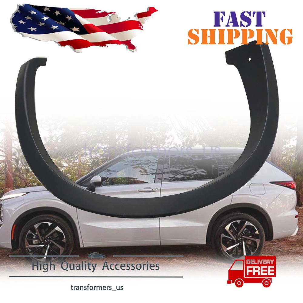 Fender Flare Trim Rear Left  Side 7400A539 For Mitsubishi Outlander PHEV 2022-24