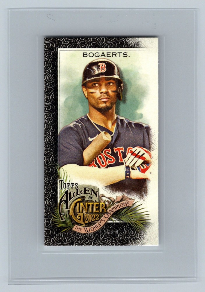 2022 Topps Allen & Ginter #43 Xander Bogaerts Mini Black Border NM