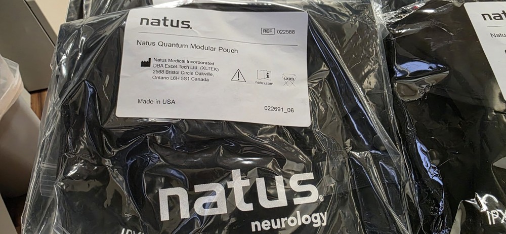 Lot of 4- New- Sealed- Natus Quantum Modular Pouch (REF 022588)