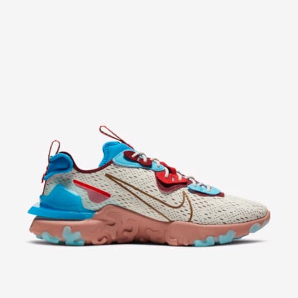 Nike Men's React Vision Desert Oasis sneakers multicolor - 11