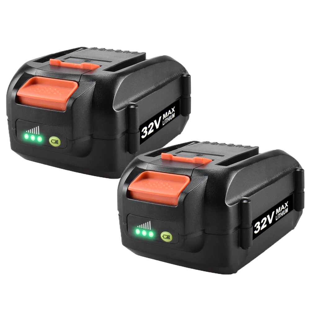 2X Worx WG175 WA3537 32V 3.0Ah Replacement Batteries for Power Tools  