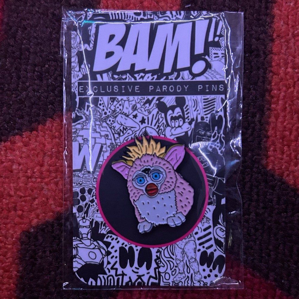 BAM! Box “Furby” 90s Theme Box Exclusive Limited Enamel Pin New