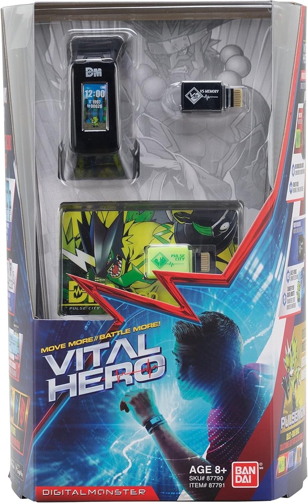 Bandai Namco - Digimon - Vital Hero Interactive Fitness Tracker/ Digital...