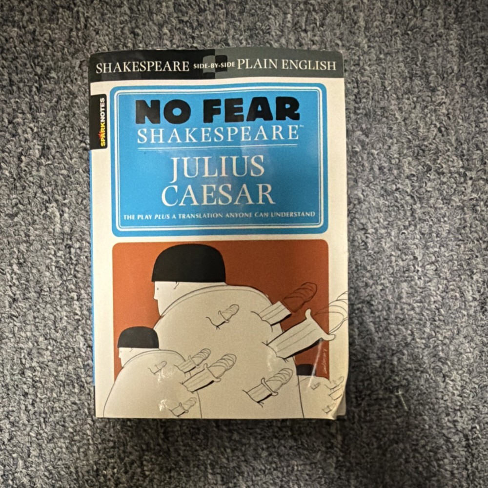 No Fear Shakespeare Julius Caesar by William Shakespeare & Sparknotes Paperback