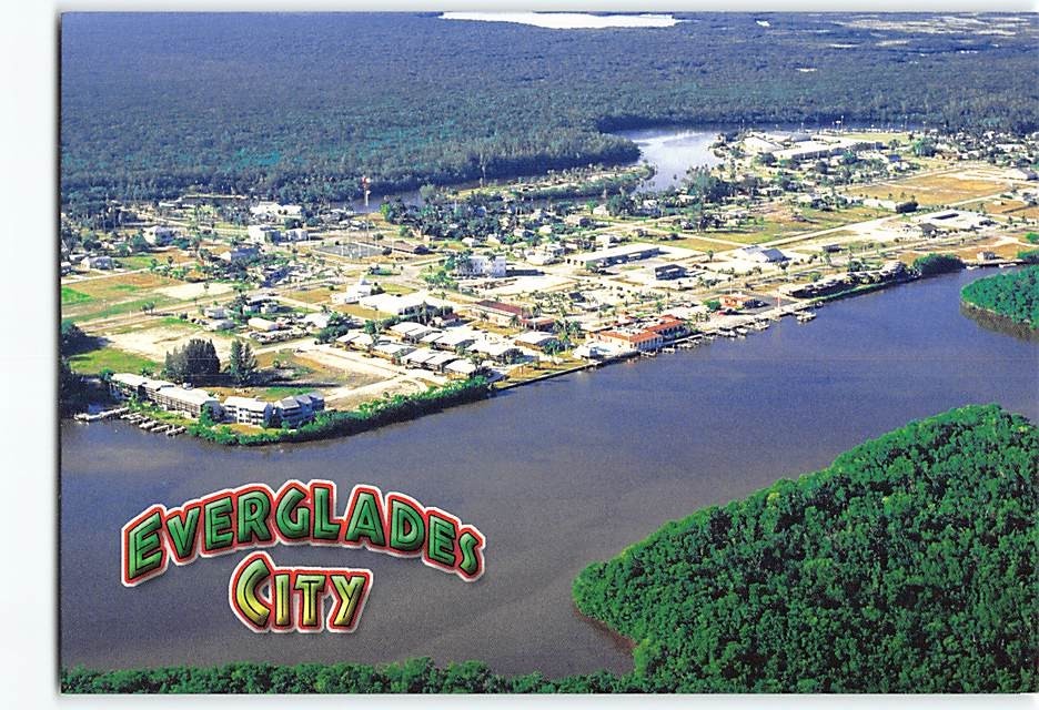 Postcard Everglades City Florida USA