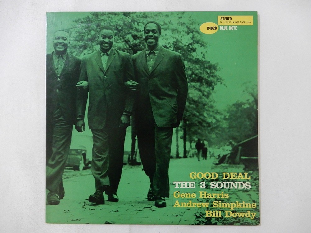 The Three Sounds Good Deal Blue Note GXK 8122 Japan Promo VINYL LP