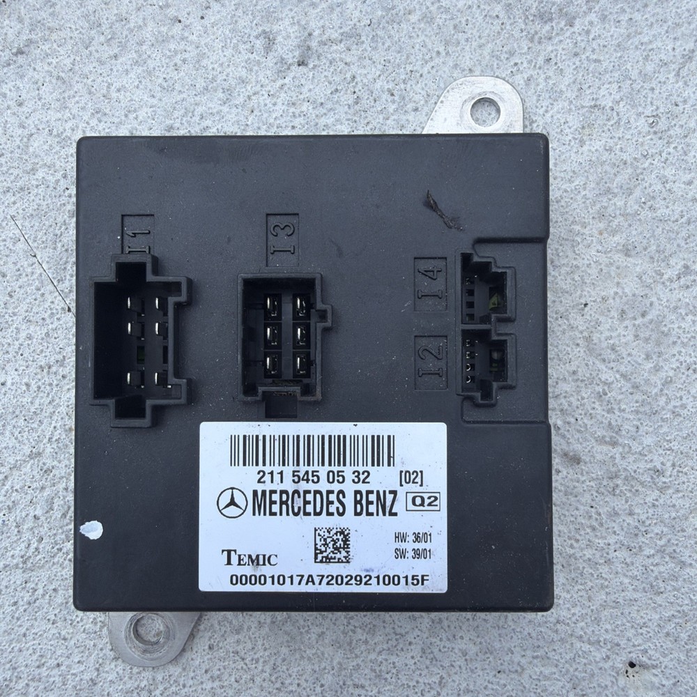 03-11 Mercedes W211 E350 E500 CLS500 Body Control Module Unit BCM BCU 2115450532