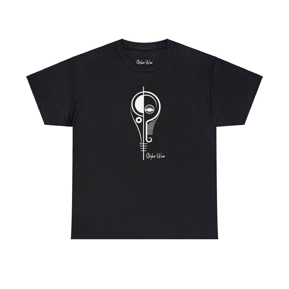 Minimalist Abstract Bulb | Unisex Heavy Cotton Tee