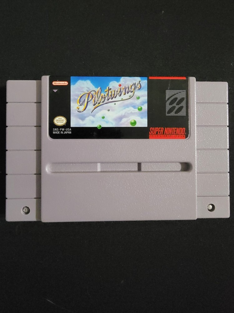 Pilotwings (Super Nintendo, 1991) SNES Authentic Tested Working Cartridge Only