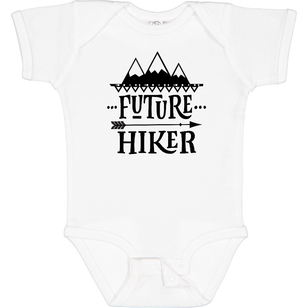 Inktastic Future Hiker Kids Hiking Baby Bodysuit Hike Vacation Childs Boys Girls