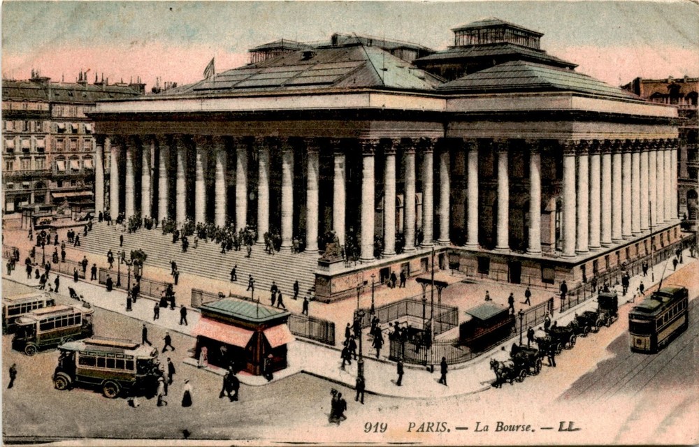 PARIS, La Bourse, LEVY FILS ET CIE, Maddie Postcard