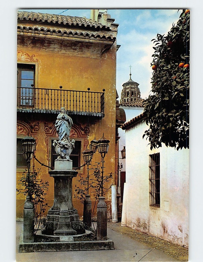 Postcard Our Lady of the Lanterns Barcelona Spain