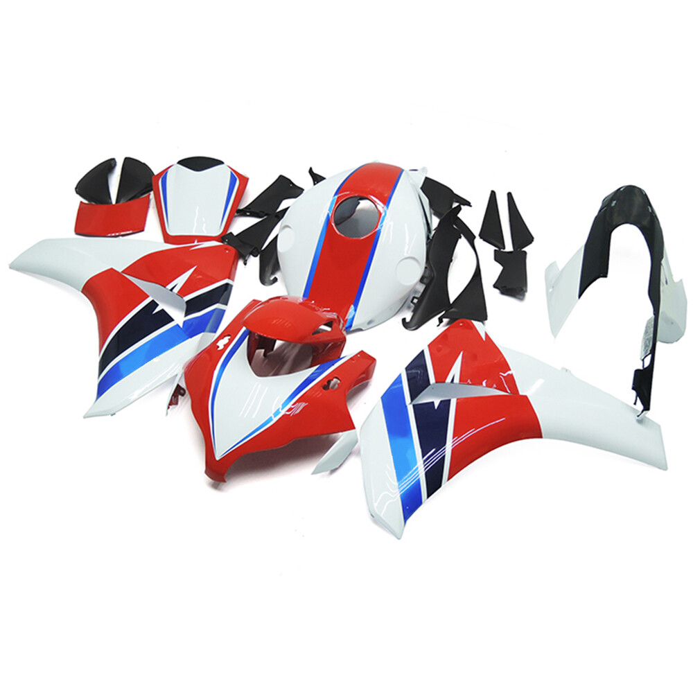 Injection Red White Fairing Kit for Honda CBR1000RR 2008 2009 2010 2011 Bodywork