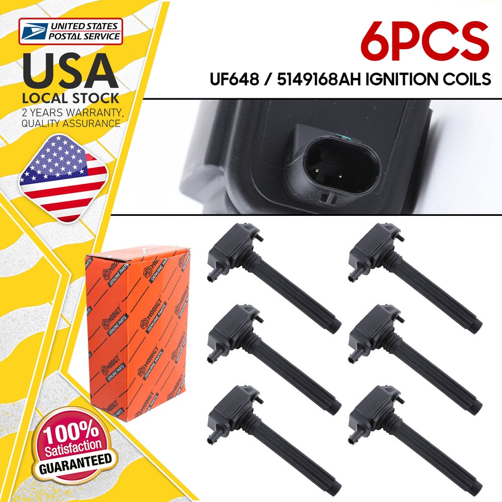 High Performance Ignition Coils UF648 5149168AH for Chrysler 300 2011-2020